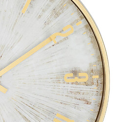 Atmosphera Horloge Murale Design Izzie 30cm Doré