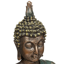 Atmosphera Bouddha Vintage Anju 43cm Bleu & Bronze