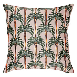 Atmosphera Housse de Coussin Extérieur Albin 40x40cm Beige Lin