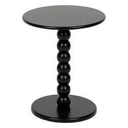 Atmosphera Table d'Appoint Design Chamlo 46cm Noir