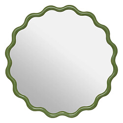Atmosphera Lot de 3 Miroirs Muraux Vague Judy 50cm Multicolore