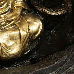Acheter Atmosphera Statue Bouddha résine - Noir