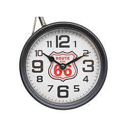 Atmosphera Objet Déco Moto Avec Horloge Neils 43cm Vert