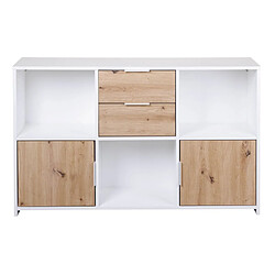 Paris prix Buffet bahut de rangement - Blanc