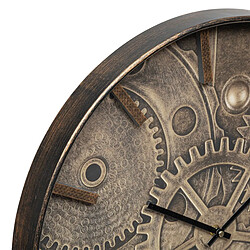 Atmosphera Horloge Déco Deyan 50cm Marron
