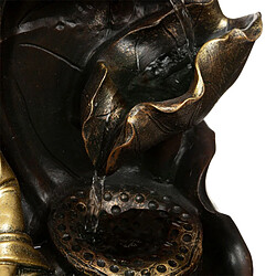Avis Atmosphera Statue Bouddha résine - Noir