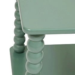 Atmosphera Table d'appoint avec étagère - Vert olive