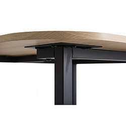 Homy france Ensemble table 6 chaises - Beige pas cher