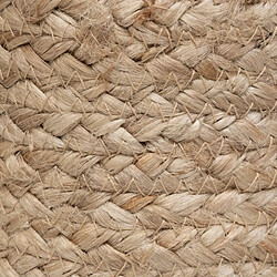 Atmosphera Cale Porte en Jute Little cottage 15cm Naturel