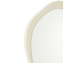 Avis Mes Miroir mural organique 68x120 cm blanc cassé - KRENDA