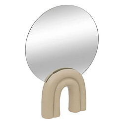 Atmosphera Miroir à Poser Design Wavy Bliss 35cm Blanc