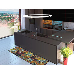 ATTICGO Tapis de cuisine bohème RICCI multicolore 52x100 cm