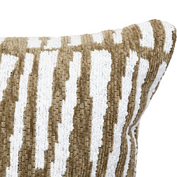 Atmosphera Housse de Coussin Chenille Jeni 40x40cm Kaki