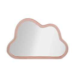 Mauro Ferretti Miroir mural en forme de nuage avec cadre en velours 90x60 cm Cloud
