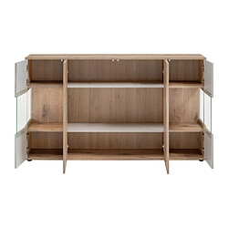 Paris Prix Buffet Rainuré Catalina 160cm Naturel