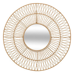 Atmosphera Miroir Déco Corde Millie 75cm Naturel