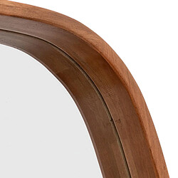 Atmosphera Miroir Mural Ovale Jasna 80cm Marron
