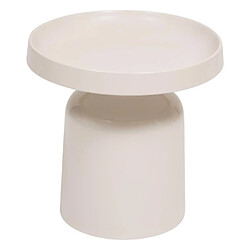 Atmosphera Table d'appoint métal - Argile