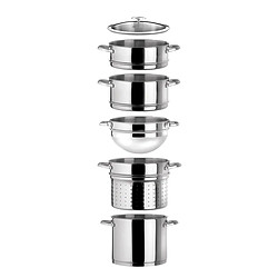 Elysée - "Le Cuisinox" Set Cuisson Vapeur 6 pièces