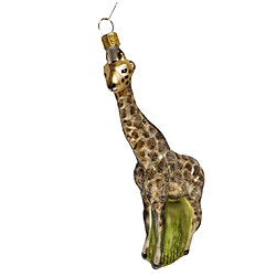 Sass & Belle Ornement en verre de girafe