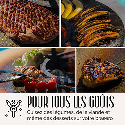 Acheter Grill chic Brasero de jardin charbon - Marron