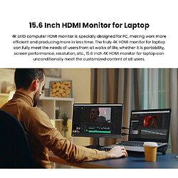 Écran Portable UPERFECT UColor A17 15,6 Pouces - 4K UHD, IPS, 100% sRGB, USB-C, Pour PC et Jeu Vidéo