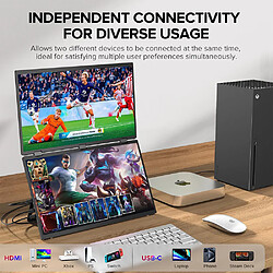 Avis Écran Portable Double UPERFECT Delta - 15,6" FHD, Pliable 360°, Double Affichage, Productivité Maximale