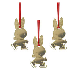 Pluto Miffy skate métal cintre de Noël