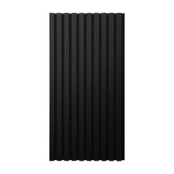 Home Deluxe Panneau acoustique Deep Black - 80 x 40 cm
