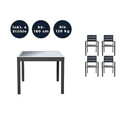 Home Deluxe Salon VERANO MADERA Quantité : 5 pcs.