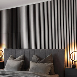 Home Deluxe Panneau acoustique SONIC Grey Oak Gris Quantité : 1