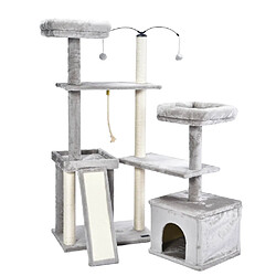 Avis Home Deluxe Arbre à chat JAX Gris