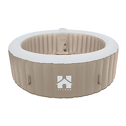 Home Deluxe Jacuzzi gonflable Splash Beige 4 pcs.