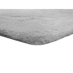 Avis ATTICGO Tapis lavable shaggy ALPACA gris 200x290 cm
