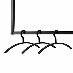 Acheter Home deluxe patère 10 crochets - Noir