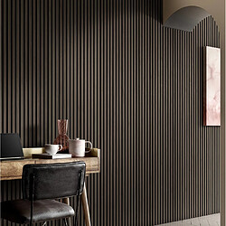 HOME DELUXE Acoustic Panel SONIC Smoked Oak - 80 x 40 cm