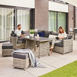 Avis Home deluxe Salon de jardin Bahia - Anthracite