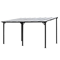 Home Deluxe Toiture de terrasse ECO anthracite - 300 x 420 cm