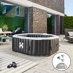 Home Deluxe Jacuzzi gonflable Drop Noir