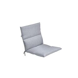 HOME DELUXE Coussin pour chaise de jardin SEDERA Gris - Lot de 8