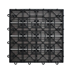 Avis Home Deluxe WPC Carreaux à clipser BAVARO PREMIUM - Teck 1 m²