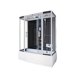 Home Deluxe Douche à vapeur DIAMOND BIG Noir