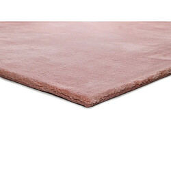 Avis ATTICGO Tapis uni BERNA rose 60x110 cm
