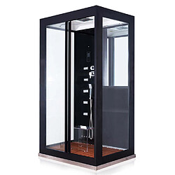 Home Deluxe Douche à vapeur LUXORY XL Noir