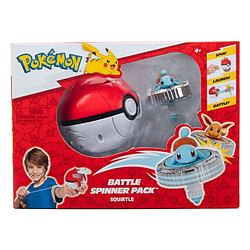 Jazwares Pokémon - Battle Spinner Pack Pokémon Carapuce & Poké Ball