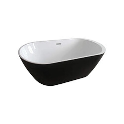Home Deluxe Baignoire en pose libre CODO BLACK