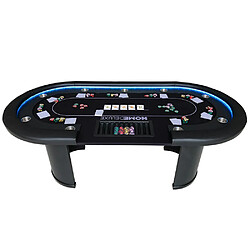 Home Deluxe Table de poker LAS VEGAS Table de poker