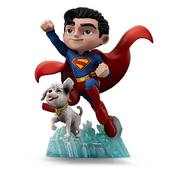 Iron Studios Superman Legacy - Figurine Mini Co. Superman & Krypto 17 cm