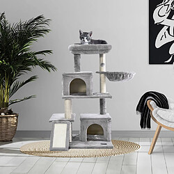Home Deluxe Arbre à chat RUBY Gris
