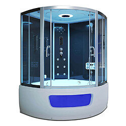 Home Deluxe Douche à vapeur EXCLUSIO Noir